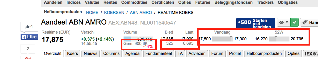 Forum Koffiekamer Vraag om uitleg orderboek gegevens op IEX